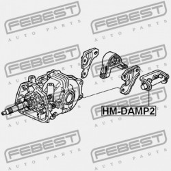 HÁTSÓ DIFFERENCIÁLMŰ LÖKHÁRÍTÓ HONDA CR-V RD5 2002-2006 EU 50716-S9A-000