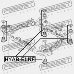 VÁZPERSELY HYUNDAI ELANTRA 06: NOV.2006- (2006-) MES 62485-2H000