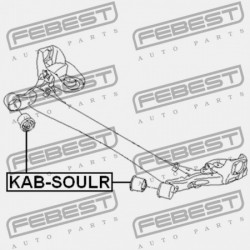 HÁTSÓ GERENDA PERSELY KIA SOUL 08 (2008-) GEN 55160-2K000
