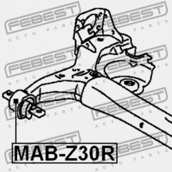HÁTSÓ GERENDA PERSELY MITSUBISHI COLT/COLT PLUS Z20 2002.10- JPN 4120A040