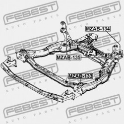 ELSŐ VÁZPERSELY MAZDA 6 GH 2007-2010 EU GS1D-34-80XH