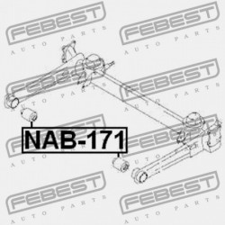 HÁTSÓ GERENDA PERSELY NISSAN AVENIR W10 1990.05-1998.08 JP 55045-WE000