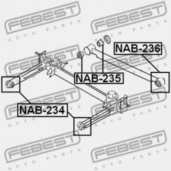 HÁTSÓ GERENDA PERSELY NISSAN WINGROAD/AD Y11 1999.05-2008.10 JP 55501-74R00