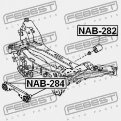 DIFFERENCIÁLMŰ PÁRNA PERSELY NISSAN QASHQAI J10E 2006.12-2013.12 EL 55419-JD60C