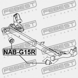 HÁTSÓ GERENDA PERSELY NISSAN SYLPHY/SENTRA T B17T 2012.07- GR 55501-00Q0A