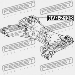 HÁTSÓ VÁZPERSELY NISSAN TIIDA JPN MÁRKA C11 2005.08-2012.06 GL 54400-EW00B