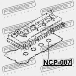 GYÚJTÓGYERTYA FOGLALAT TÖMÍTŐGYŰRŰ NISSAN ALMERA UK MÁRKA N16E 2000.02-2006.11 EL 13276-4F100