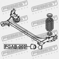 HÁTSÓ GERENDA PERSELY CITROEN C4 2004-2011 5131.A4