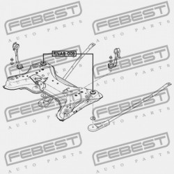 HÁTSÓ VÁZPERSELY RENAULT TRAFIC II (ET) 2009-2014 8200626965