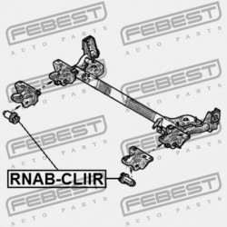 HÁTSÓ GERENDA PERSELY RENAULT CLIO II 1998-2005 8200042594