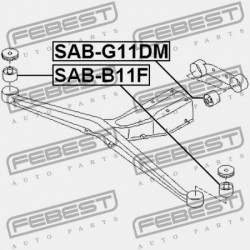 DIFFERENCIÁLMŰ PÁRNA PERSELY SUBARU IMPREZA G11 2000.02-2007.04 JP 41322-AC060