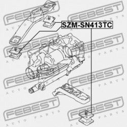 FEJEZET PÁRNA SUZUKI JIMNY SN413 1998-2018 29610-81A20