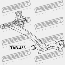 HÁTSÓ GERENDA PERSELY TOYOTA VITZ NCP1,SCP1 1999.01-2005.01 JP 48725-52021