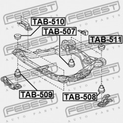 VÁZPERSELY TOYOTA CAMRY ACV3 2001.09-2006.01 JP 52211-28020