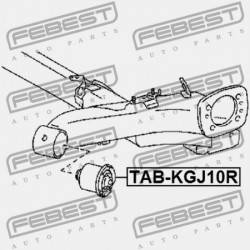 HÁTSÓ GERENDA PERSELY TOYOTA IQ KGJ10,NGJ10 2008.11- JP 48725-74010