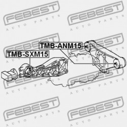 DIFFERENCIÁLMŰ TARTÓ PERSELY TOYOTA SIENNA ASL30,GSL3 2011.09- GR 52380-44010