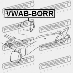 HÁTSÓ GERENDA PERSELY AUDI A1 2011- MEX 6R0501541A