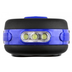 MŰHELYLÁMPA 12+3LED MŰHELYLÁMPA 12XLED OSRAM OPTO FÉLVEZETŐK + 3XFLUX EPISTAR LED /3XAAA/ IL90