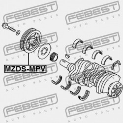 FORGATTYÚS TENGELY SZÍJTÁRCSA MAZDA MPV LW 1999-2003 JP ZZC4-11-400
