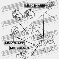 ELSŐ MOTORPÁRNA KIVONT MB691236