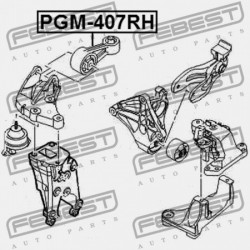 JOBB OLDALI MOTORPÁRNA CITROEN C5 2008- 1806.69