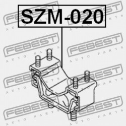 SUZUKI LIANA RH413/RH416/RH418 HÁTSÓ MOTORPÁRNA 2001-2008 11710-54G02