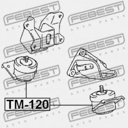 ELSŐ MOTORPÁRNA (HIDRAULIKUS) TOYOTA LAND CRUISER PRADO GRJ12,KDJ12,RZJ12,TRJ12,VZJ12 2002 12361-30050