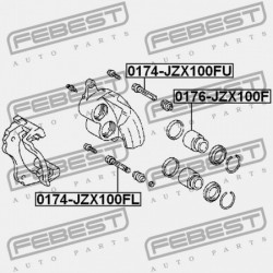 ELSŐ FÉKNYEREG VEZETŐ PERSELY KIVONT VEZETŐ PERSELYE 47715-30060