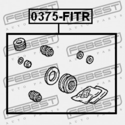 JAVÍTÓKÉSZLET, HÁTSÓ FÉKNYEREG HONDA CIVIC FERIO EK2 JP 01473-S04-000