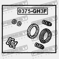 JAVÍTÓKÉSZLET, ELSŐ FÉKNYEREG HONDA CR-V RD1 1996-2001 GN 01463-ST7-R00