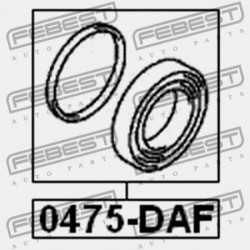 JAVÍTÓKÉSZLET, ELSŐ FÉKNYEREG MITSUBISHI CARISMA DA1-6A 1995.05-2003.12 EUR/NEDCAR M863313