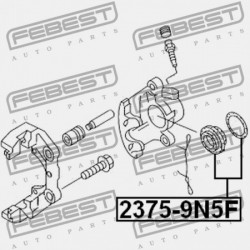 JAVÍTÓKÉSZLET, ELSŐ FÉKNYEREG AUDI A3/S3/SPORTB./LIM./QU 1997-2003 RDW 3A0698471