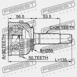KÜLSŐ CSUKLÓ HONDA CR-V RD1 1996-2001 GN 44014-S04-J50