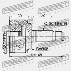 KÜLSŐ CSUKLÓ HONDA CR-V RE7 2008-2011 EU 44014-SWE-T00