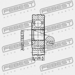 SUZUKI GRAND VITARA/ESCUDO JB416/JB420/JB627 HAJTÓMŰCSUKLÓ 2006-2014 27101-67J01