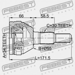 2010- EU CHEVROLET CAPTIVA KÜLSŐ CSATLAKOZÓ 93743417