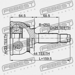 HYUNDAI ELANTRA/LANTRA 00 (2000-) CIS KÜLSŐ CSATLAKOZÓ 49500-17100