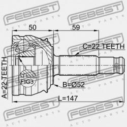 KIVONT KÜLSŐ CSUKLÓ 0374066