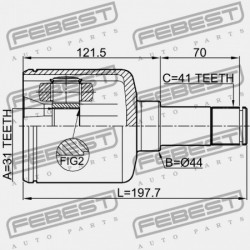 BAL BELSŐ CSUKLÓ FORD TRANSIT TT9 2006-2013 EU 1520686