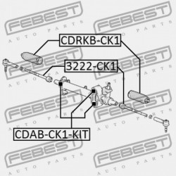 CADILLAC ESCALADE (4WD) KORMÁNYRÚD 1997- EU 19178561
