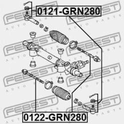 KORMÁNYRÚDVÉG TOYOTA LAND CRUISER PRADO GDJ150,GRJ150,KDJ150,LJ150,TRJ15 2 45046-69245