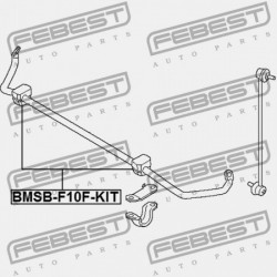 ELSŐ STABILIZÁTOR PERSELY (KÉSZLET) BMW 6 F06 GC 2011-2013 ECE 31356777933