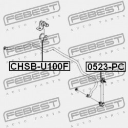 ELSŐ STABILIZÁTOR PERSELY CHEVROLET VIVANT 2004-2007 EU 96839851