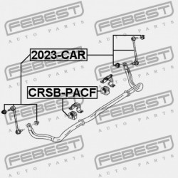 ELSŐ STABILIZÁTOR PERSELY CHRYSLER PACIFICA 2003-2008 04743163AC