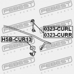HÁTSÓ STABILIZÁTOR PERSELY HONDA ACCORD CP2 2008-2011 US 52306-TA0-A02