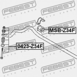 ELSŐ STABILIZÁTOR PERSELY MITSUBISHI COLT Z32A/Z34A/Z36A/Z37A/Z38A/Z39A 2004-2012 MR539476