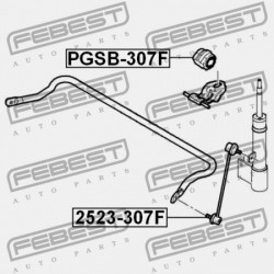 ELSŐ STABILIZÁTOR PERSELY PEUGEOT 308 2007-2013 5094.87