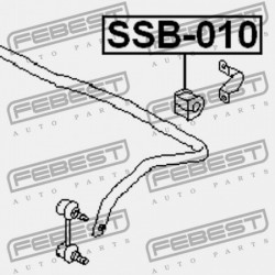 HÁTSÓ STABILIZÁTOR PERSELY SUBARU LEGACY B13 2003.01-2009.04 JP 20464-AE040
