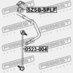 ELSŐ STABILIZÁTOR PERSELY SUZUKI SWIFT RS413/RS415/RS416 2003-2010 42431-51K00