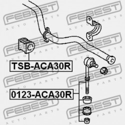 HÁTSÓ STABILIZÁTOR PERSELY TOYOTA RAV4 ACA3,ALA3,GSA33,ZSA3 2005.11-2012.12 GR 48818-42010